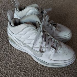 Nike Air All White High Tops